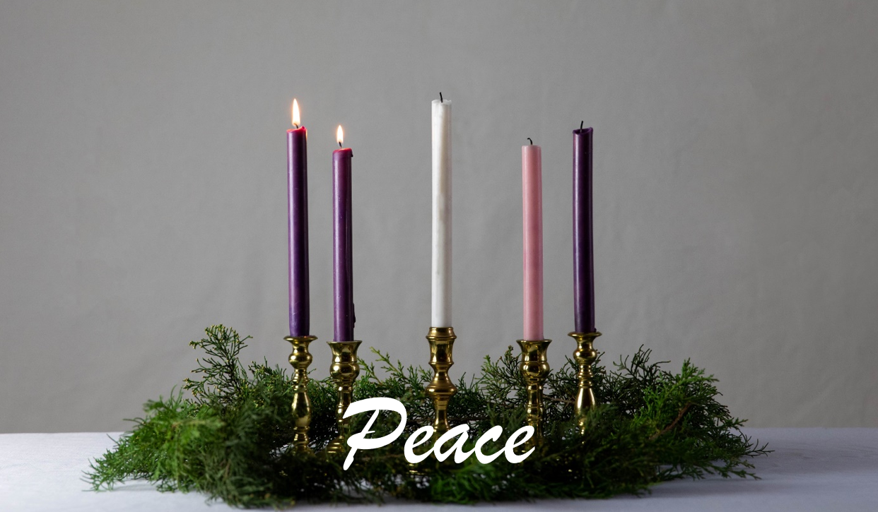 Advent 2-Candles-Peace